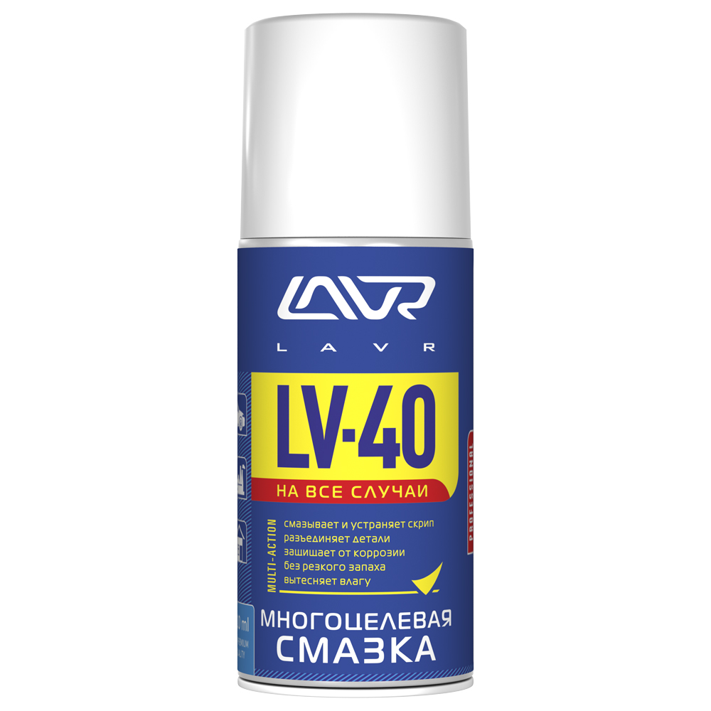 LAVR Смазка многоцелевая LV-40, 210 мл 